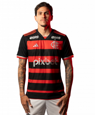 Camisa Adidas Flamengo I 2024 - 9 Pedro