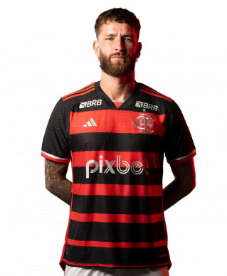 Camisa Adidas Flamengo I 2024 - 4 Leo Pereira